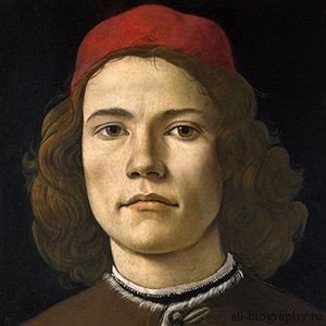 Сандро Боттічеллі (Sandro Botticelli) коротка біографія художника