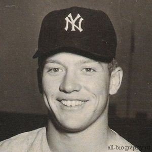 Міккі Мантл (Mickey Mantle) коротка біографія бейсболіста