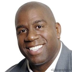 Меджік Джонсон (Magic Johnson) коротка біографія баскетболіста