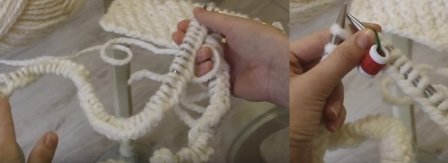 Як звязати шарф хомут спицями: інструкція для початківців