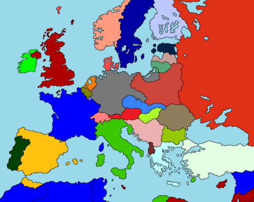 Країни Зарубіжної Європи – столиці держав і таблиця список міст