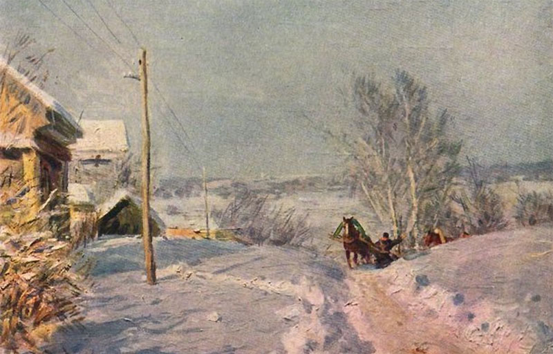 Твір по картині Ст. Циплакова «Мороз і сонце»