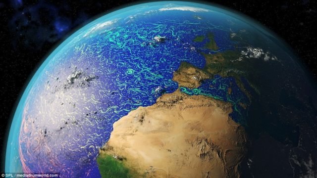 Течії світового океану – теплі і холодні, назви і причини утворення