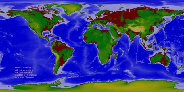 Рівень світового океану – підвищення і глобальне потепління в даний час