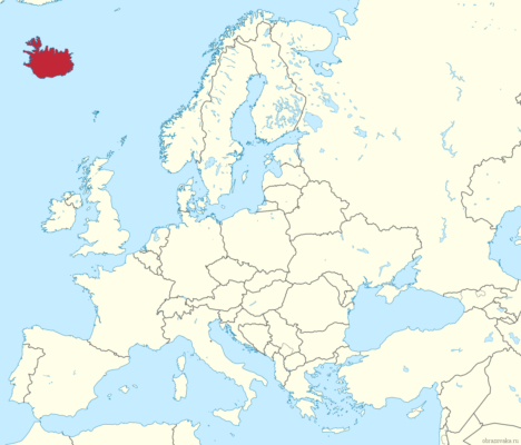 Карта Зарубіжної Європи – атлас країн зі столицями (10 11 клас), географічне положення, регіони і межі