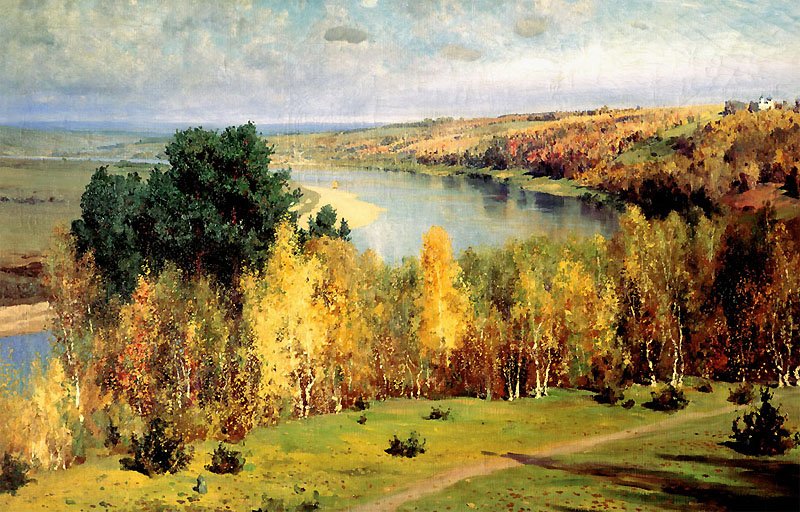 Твір по картині Ст. Д. Полєнова «Золота осінь»